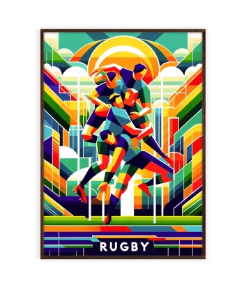 Rugby Poster Sport Print 3 Paris Déstockage Promo