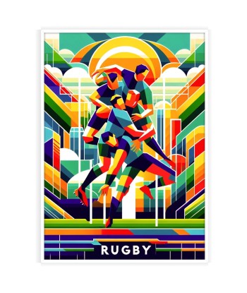 Rugby Poster Sport Print 3 Paris Déstockage Promo