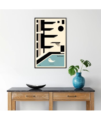 Bauhaus Print Minimal Poster Economisez 