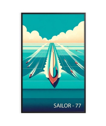 Sailing Poster Ocean Print livraison gratuite