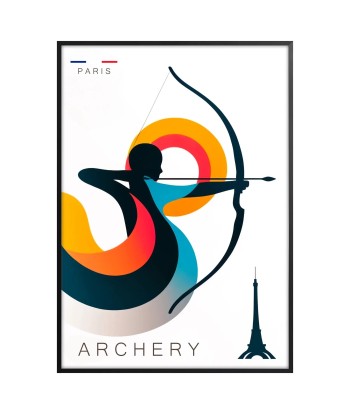 Archery Poster Paris Poster offre 