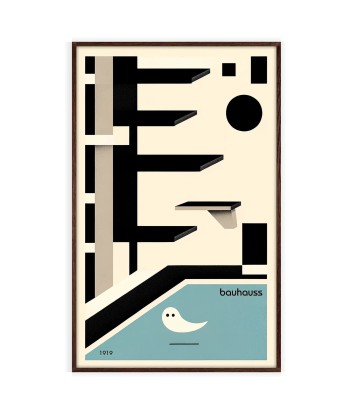 Bauhaus Print Minimal Poster Economisez 