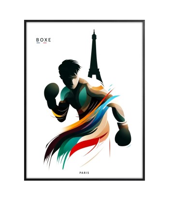 Boxing Poster Paris Poster chez Cornerstreet bien 