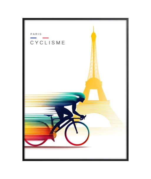 Bicycle Art Paris Poster la chaussure