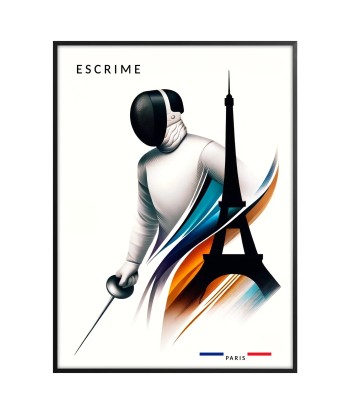 Fencing Poster Paris Poster Venez découvrir notre 