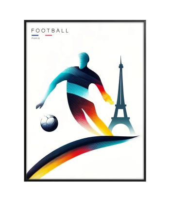 Football Print Paris Poster Les êtres humains sont 