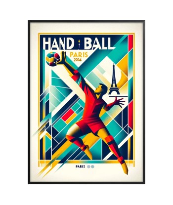 Handball Poster Paris Poster Comparez plus de prix