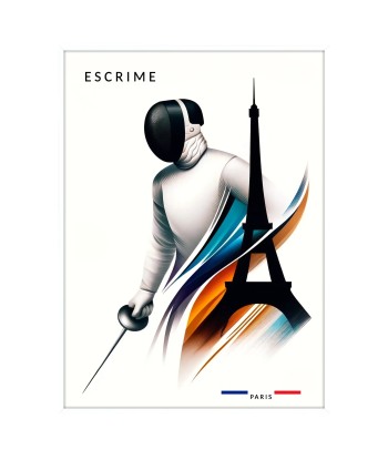 Fencing Poster Paris Poster Venez découvrir notre 