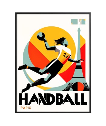 Handball Poster Paris Poster 2 des créatures d'habitude