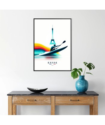 Kayak Art Paris Poster s'inspire de l'anatomie humaine