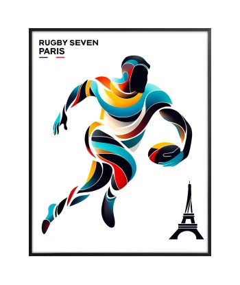 Rugby Poster Paris Poster 50% de réduction en Octobre 2024