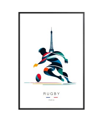 Rugby Poster Paris Poster 2 Venez acheter