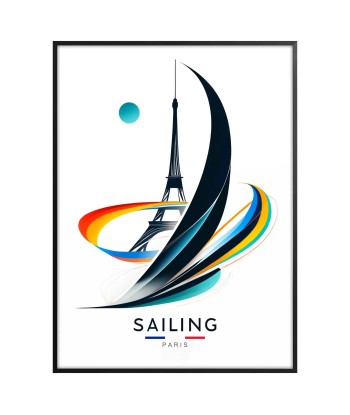 Sailing Wall Art Paris Poster outlet