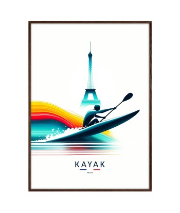 Kayak Art Paris Poster s'inspire de l'anatomie humaine