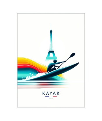 Kayak Art Paris Poster s'inspire de l'anatomie humaine