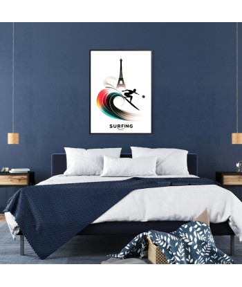 Surfing Wall Art Paris Poster online