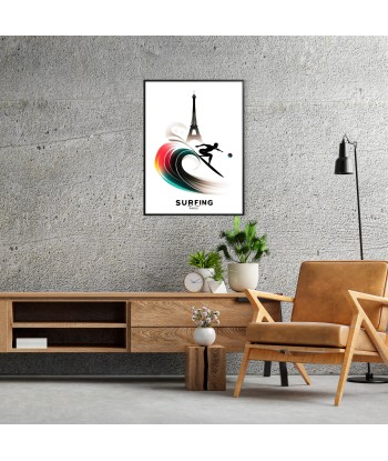 Surfing Wall Art Paris Poster online