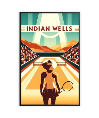 Lady Indian Wells Tennis de technologie