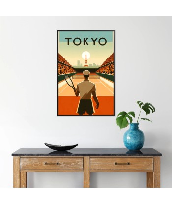 Tokyo Poster Tennis Poster la livraison gratuite