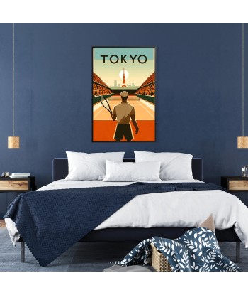 Tokyo Poster Tennis Poster la livraison gratuite