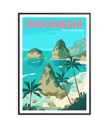 Bali Print Beach Poster 50% de réduction en Octobre 2024