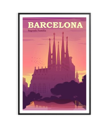 Barcelona Print Spain Poster livraison gratuite