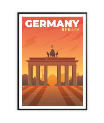 Berlin Print Germany Wall Art Poster Comment ça marche