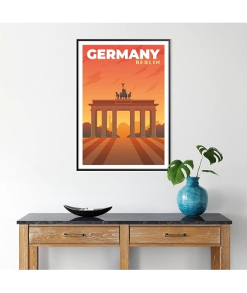 Berlin Print Germany Wall Art Poster Comment ça marche