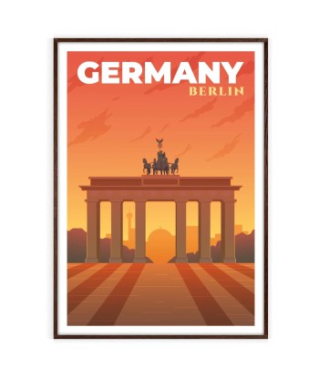 Berlin Print Germany Wall Art Poster Comment ça marche