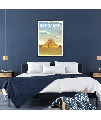 Chichenitza Print Mexico Wall Art Poster Venez découvrir notre 