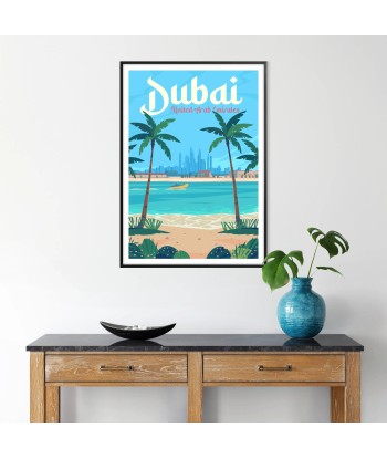 Dubai Print Travel Poster À commander