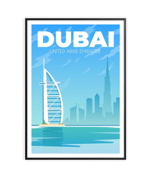 Dubai Print Wall Art Poster la chaussure