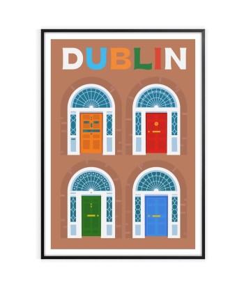 Dublin Print Wall Art Poster pas cher 