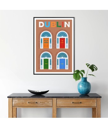 Dublin Print Wall Art Poster pas cher 