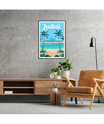 Dubai Print Travel Poster À commander