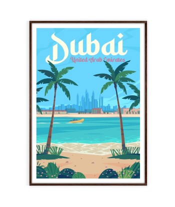 Dubai Print Travel Poster À commander