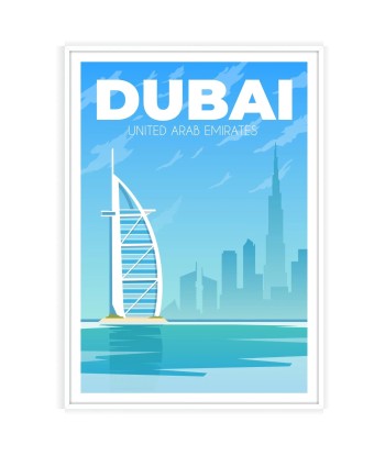 Dubai Print Wall Art Poster la chaussure