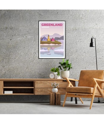 Greenland Poster Denmark Travel Print online