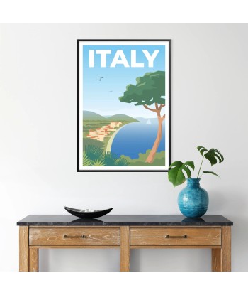 Italy Print  Travel Poster en linge