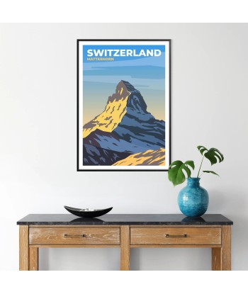 Matterhorn Print Switzerland Wall Art Poster à prix réduit toute l'année