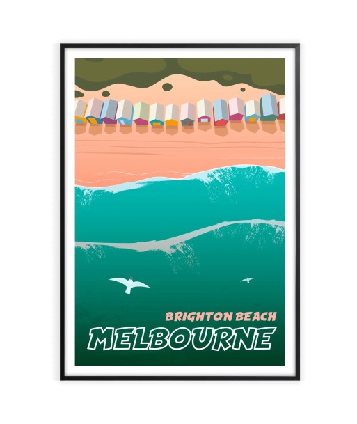 Melbourne Print Wall Art Poster de France