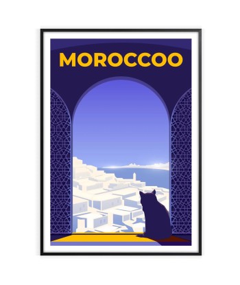 Moroccoo Poster Travel Print JUSQU'A -70%! 