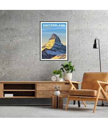 Matterhorn Print Switzerland Wall Art Poster à prix réduit toute l'année