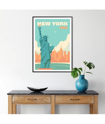 New York Poster Travel Print livraison et retour toujours gratuits