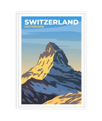 Matterhorn Print Switzerland Wall Art Poster à prix réduit toute l'année