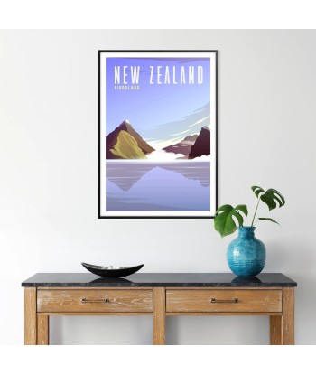 New Zealand Poster Travel Print 2 - 3 jours ouvrés.