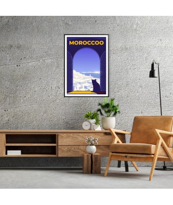 Moroccoo Poster Travel Print JUSQU'A -70%! 