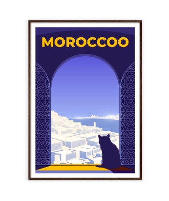 Moroccoo Poster Travel Print JUSQU'A -70%! 