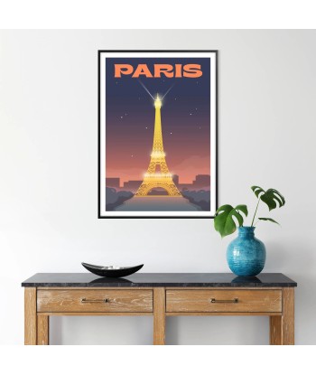 Night Paris Print Wall Art Poster Le MVP de beaucoup