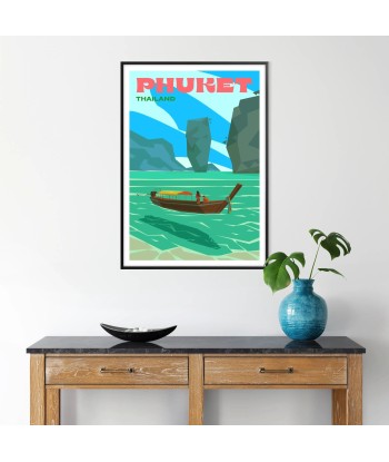 Phuket Print Travel Poster Venez découvrir notre 